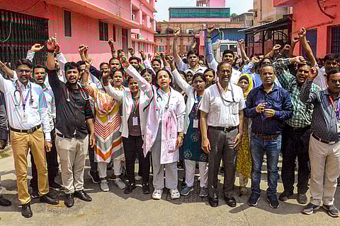 IMA's 24-hour nationwide strike in Varanasi